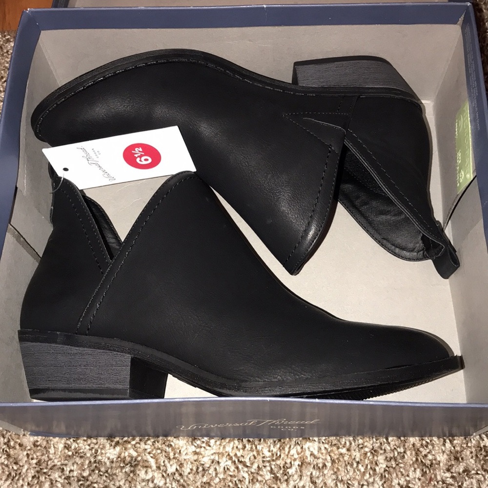 Black booties
